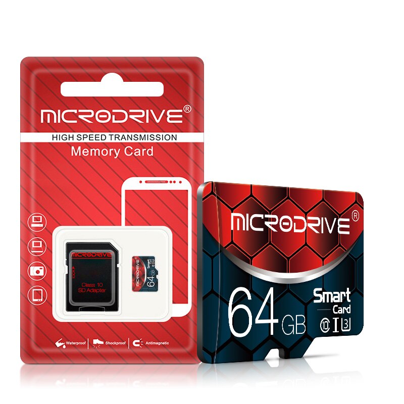 Tarjeta de Memoria, Tarjeta SD, 32GB, 64GB, Clase 10, Micro SD de alta velocidad de 8GB, 16GB, Microsd, Tarjeta de Memoria de 128GB, mini Tarjeta TF