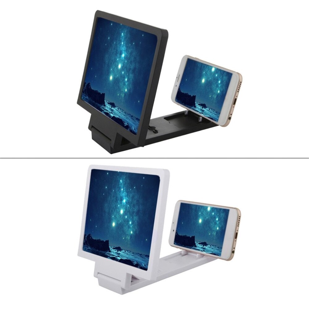 1Pc portable 3D screen Magnifier for cell phone xiaomi samsung lenovel tablet Video Screen holder Folding Enlarged Expander