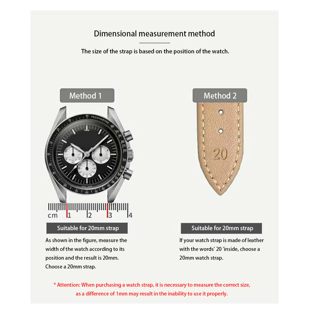 Kalbsleder-Uhrenarmband, 12 mm, 14 mm, 16 mm, 18 mm, 20 mm, 22 mm, echtes Leder-Uhrenarmband mit silberner Dornschließe