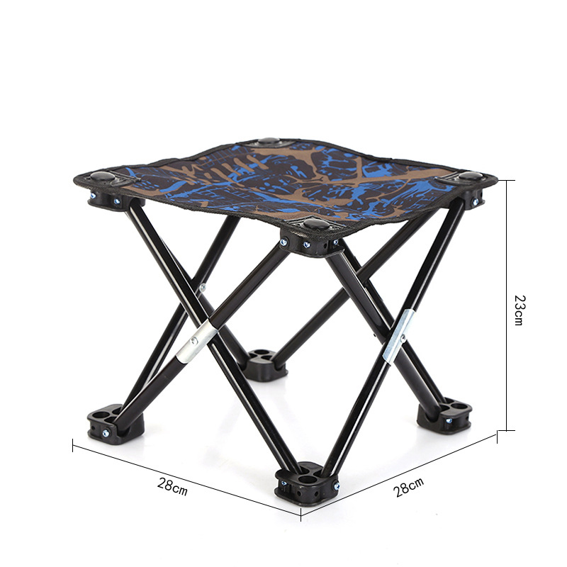 Folding Small Stool Bench Stool Portable Outdoor Mare Ultra Light Subway Train Travel Picnic Camping Fishing Chair Foldable: E