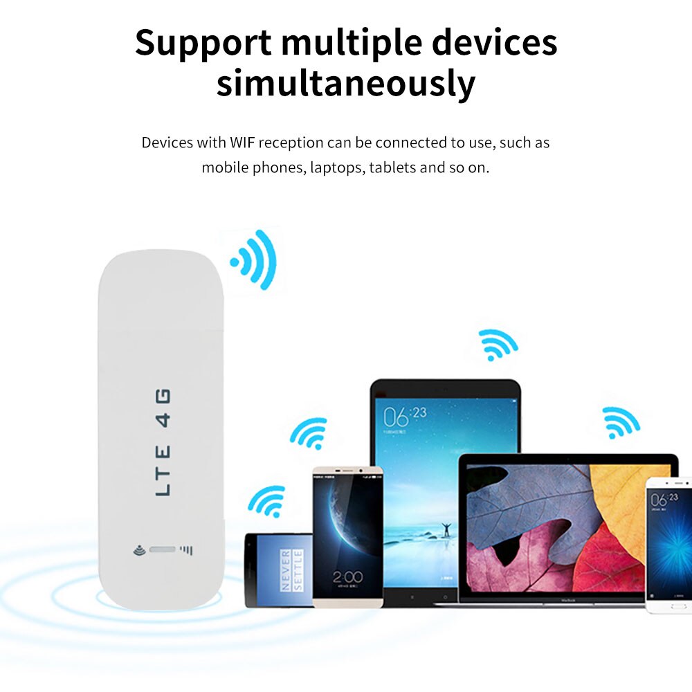 Mini wi-fi stick sim-kort data hotspot dongle bredband nätverk hotspot 4g usb router trådlöst wifi lte carfi adapter modem