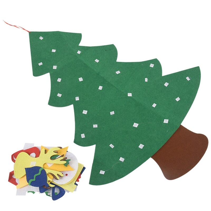 ! Voelde Kerstboom Voor Kids 3.2Ft Diy Kerstboom Met Peuters 30 Pcs Ornamenten Voor Kinderen Xmas Opknoping