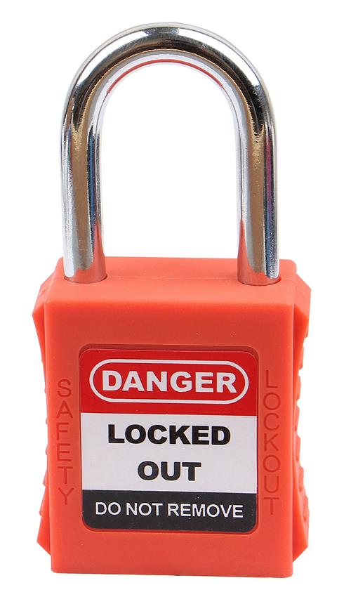 2pc Loto 38mm Color Different Security Lock Safety Padlock: KD NT-A38S Orange