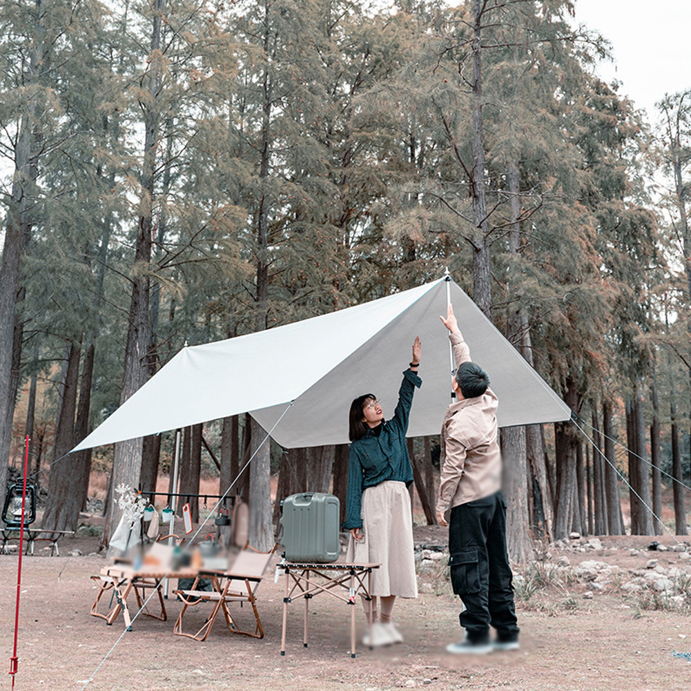 Outdoor Waterproof Sunshade Sun Shade Sail Camping Beach Tent Pool Patio Canopy Oxford Cloth Shade Sail Shelter Garden