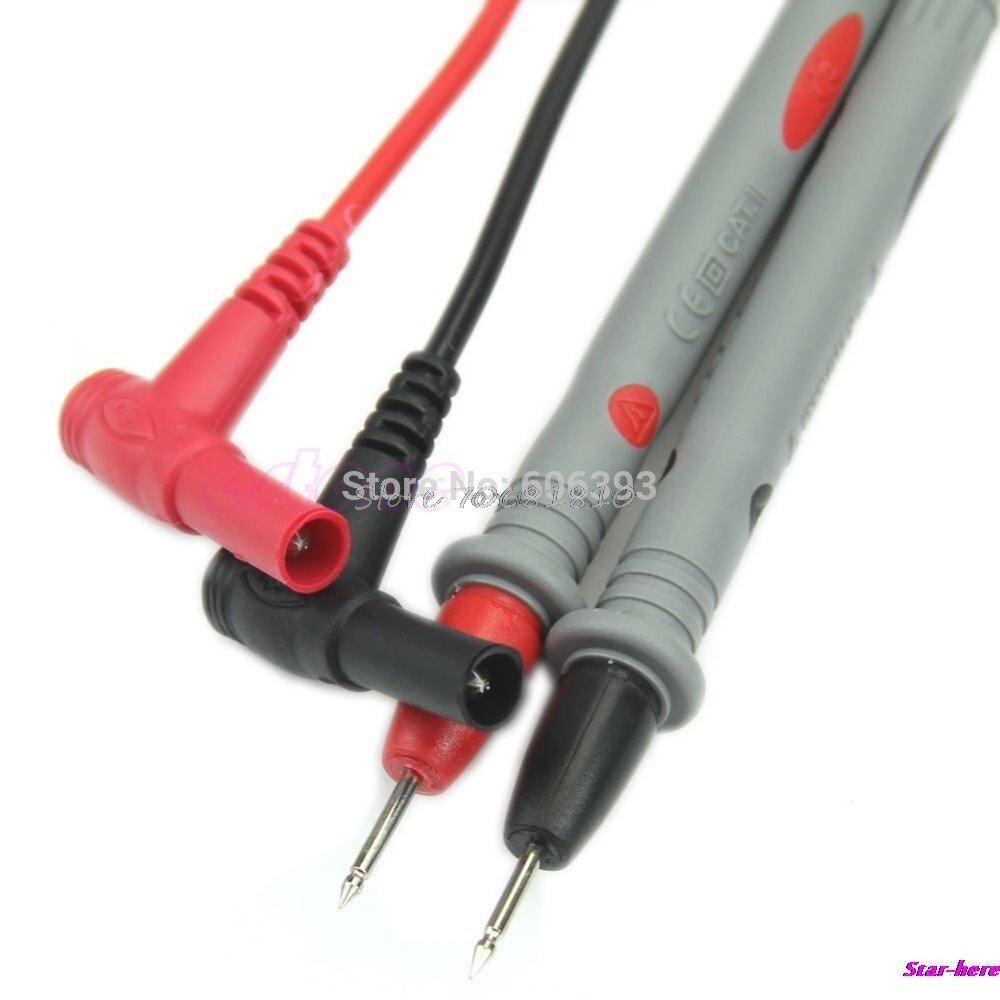 Universale Multimetro Digitale Multi Meter Cavo di Prova Sonda Wire Pen Cavo 1Pair Trasporto di Goccia