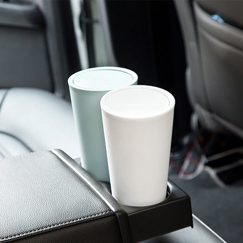 Car Accessories Car Garbage with Lid Can Trash Home Room House Automobiles Interior Case Holder Bin Car Basket Auto Accessorie