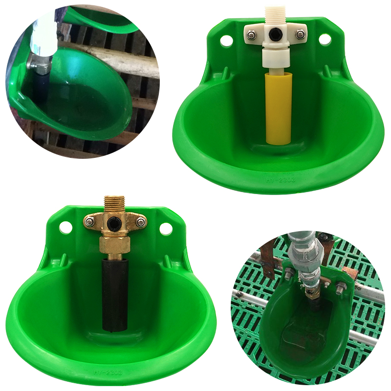 Abreuvoir automatique en cuivre pour mouton et chèvre, fontaine à eau de , équipement d&#39;alimentation pour bétail, mouton, chien, animaux de ferme