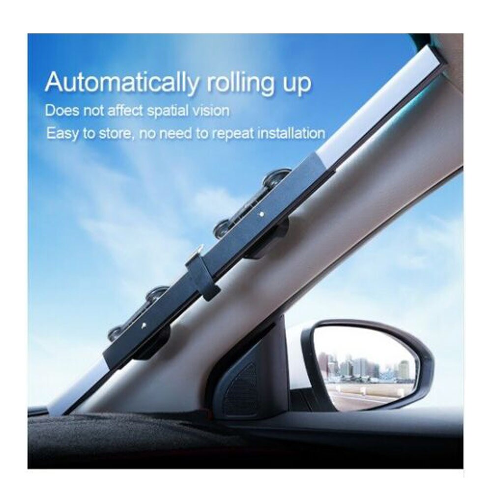 Automatische Telescopische Auto Zonnescherm Cover Automotive Zon Bescherming Warmte-isolatie Gordijn SUV Truck Zonneklep 46*120cm