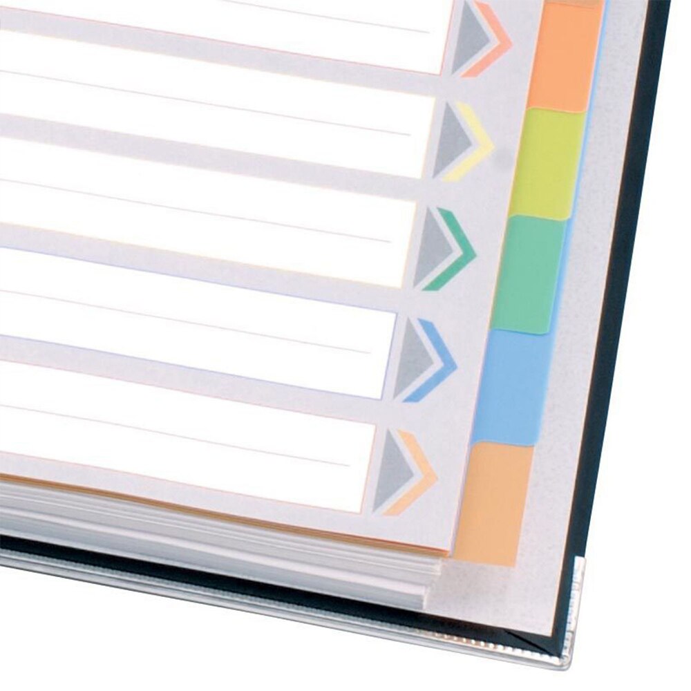 Index Sheets Premium File Dividers School Supplies A4 File Dividers Set A4 Subject Dividers Punched Colour Tabs