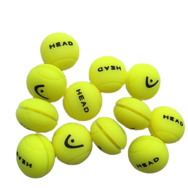 (5 teile/los) Silikon Neon Bälle Tennis vibration dämpfer, Tennis schläger Dämpfer, tennis schläger stoßdämpfer