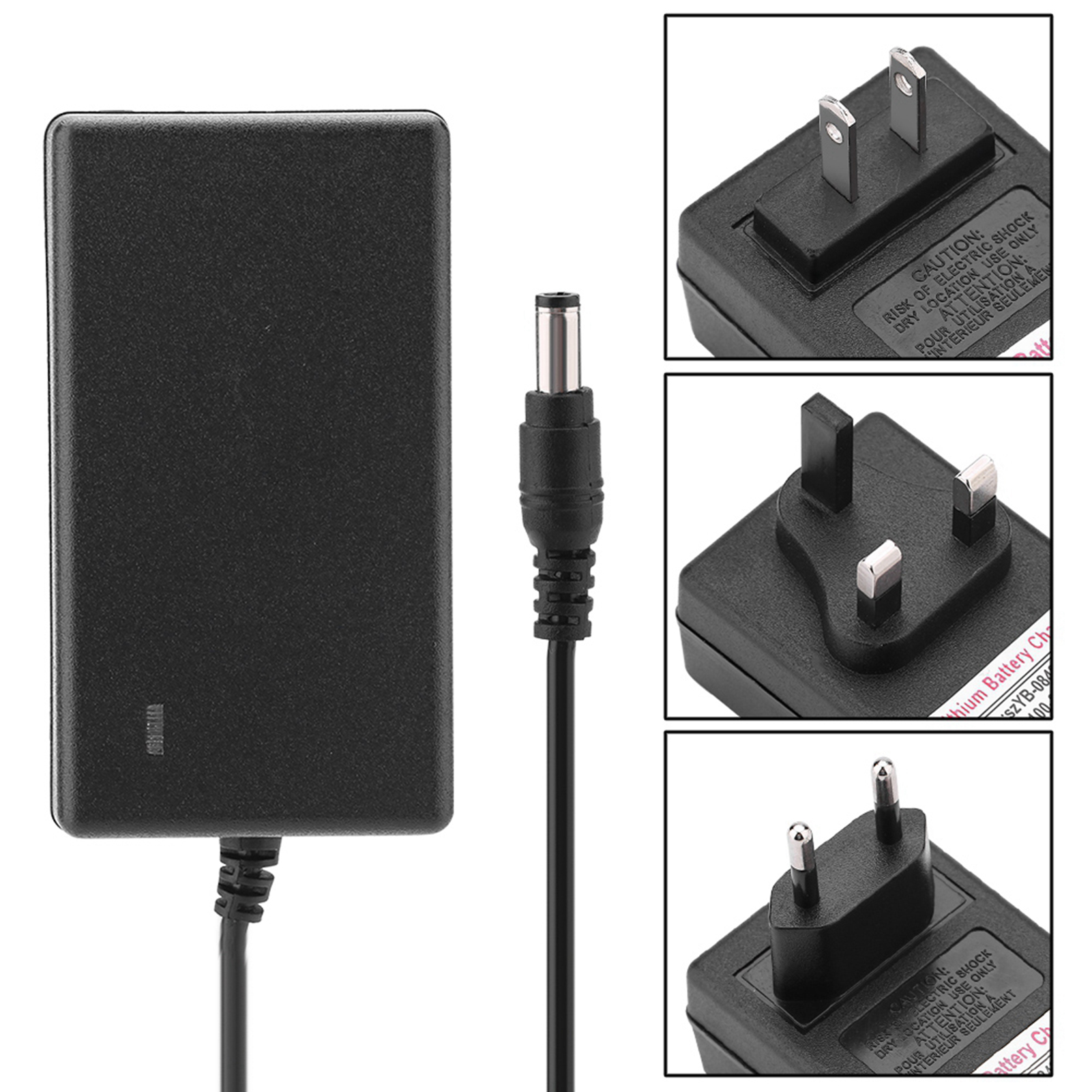 AC 100240V DC 21V 2A Safe Charge Power Supply Adapter Lithiumion Battery Charger