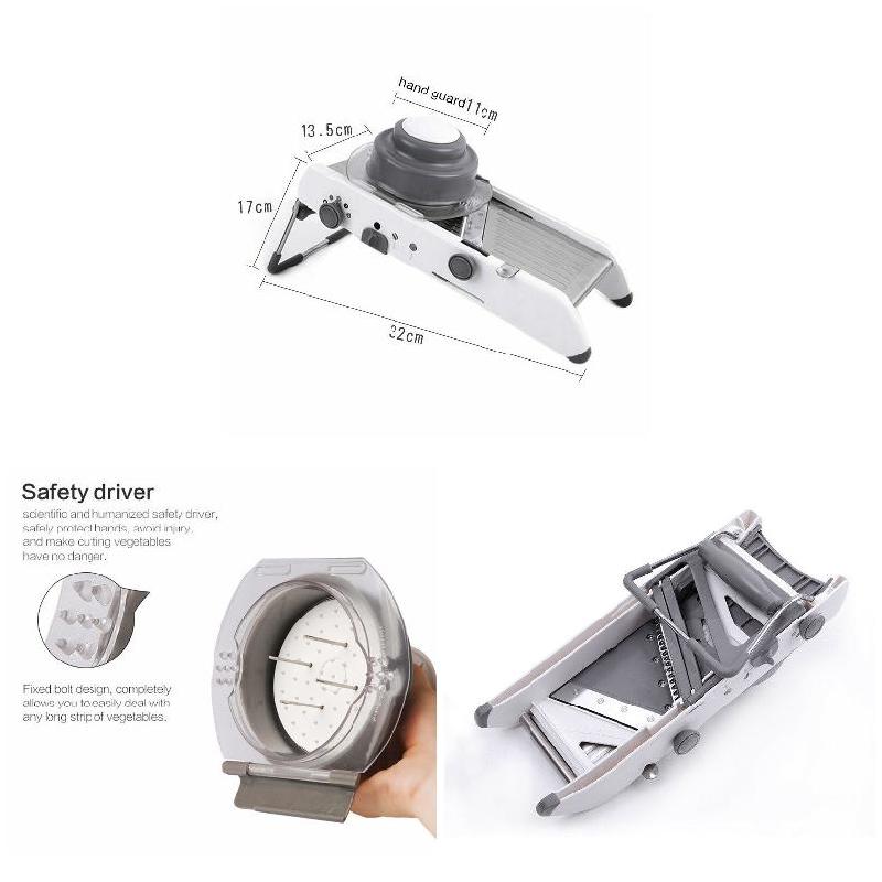 Affettatrice Elettrica Per Verdure Professionale - 1000W, 10 Lame Inclusi, Per Ristoranti E Uso Domestico