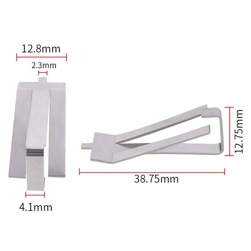 4-Pack Upgrade Ender 3 Glass Bed Spring Turn Clips Platform Clamps Stable for Creality Ender 3 Pro Ender 3S Ender 5 Pro