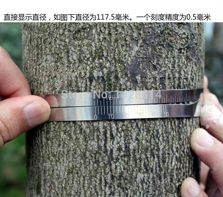 50-125mm Spring Steel Outside Diameter Tape/PI TAPE/Periphery Measuring gauge/Direct Diameter Reading