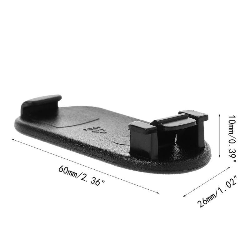 Rádio em dois sentidos bateria voltar clipe de cinto para motorola tlkr t5 t6 t7 t8 t4 t40 t50 t60 portátil walkie talkie clipe de cintura