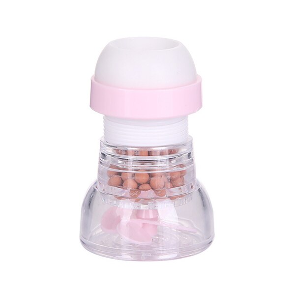 Filter Shower Kitchen Shower Faucet Splash Shower 360 Read Adjustable Water Water Sprinkler with Filter Kitchen Filter: Pink-A