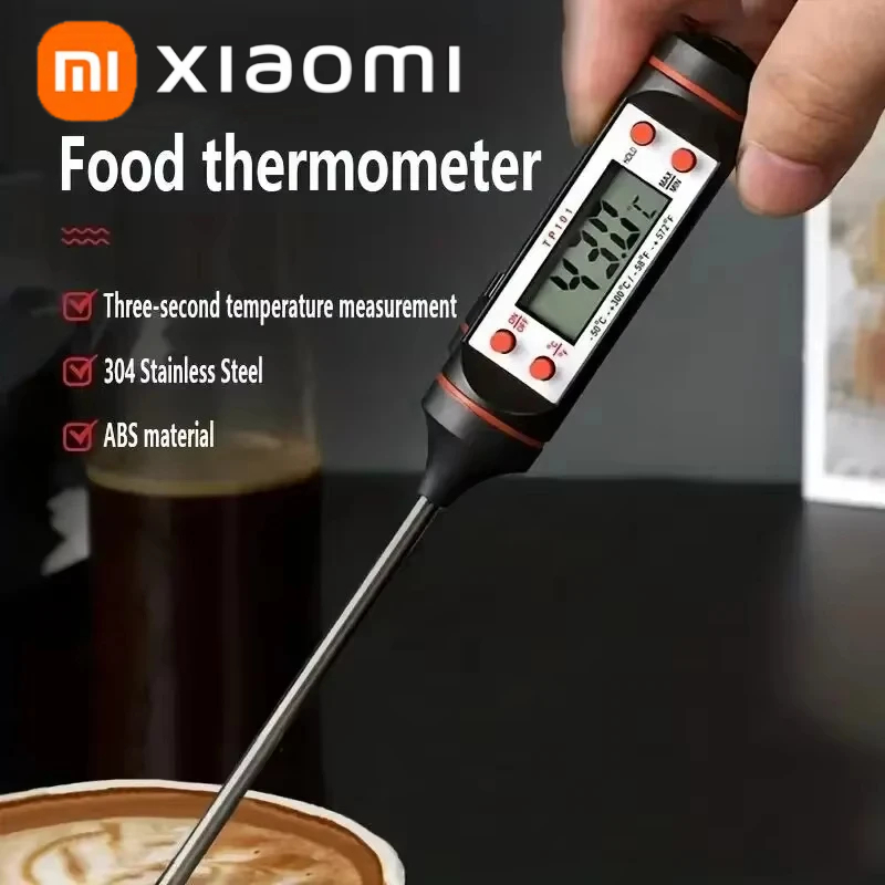 Xiaomi MIJIA Keuken Voedsel Bakken Digitale Thermometer Vleesthermometer Elektronische Sondetype Digitaal Display Vloeibare Grill NIEUW