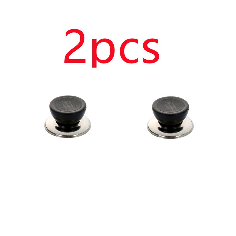 5Pcs Cookware Pot Pan Lid Plastic Knob Lifting Handle Cover Hand Grip Saucepan Kettle Glass Lid Holding Part Kitchen Accessory: 2pcs