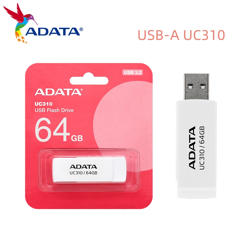 ADATA USB 3.2 rodzaj1 (USB 5Gbps) Pendrive 32GB 64GB 128GB 256GB w górę do 100Mb/s Pamięć U Disk robić komputera Pendrive