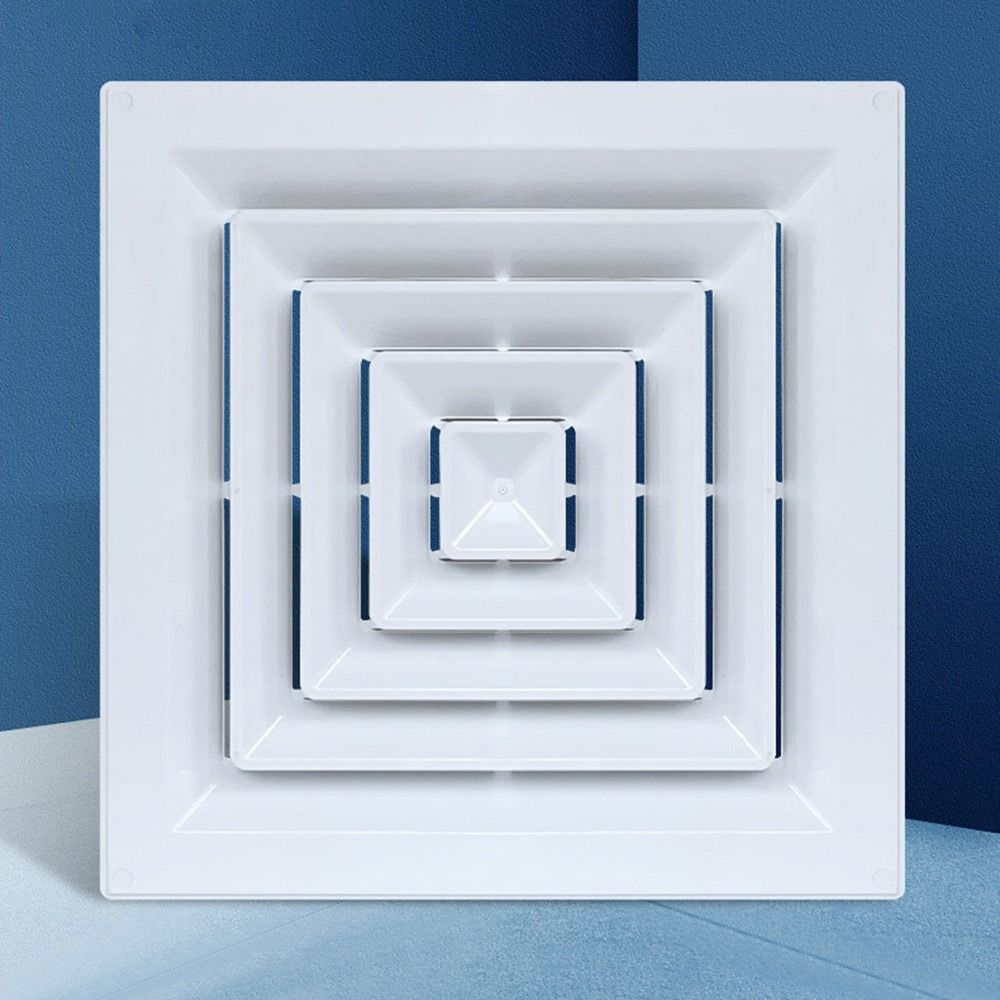Ceiling Diffuser Square Ventilation Fan Ducting Ventilation Grill Cover Air Conditioning Outlet Vent for Outlet Vent Accessories
