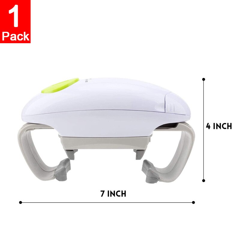 Electric Can Opener Automatic Jar Opener Electric Jar Opener Bottle Opener Battery Operated Jar Tin Opener Kitchen Gadgets: 1 Piece