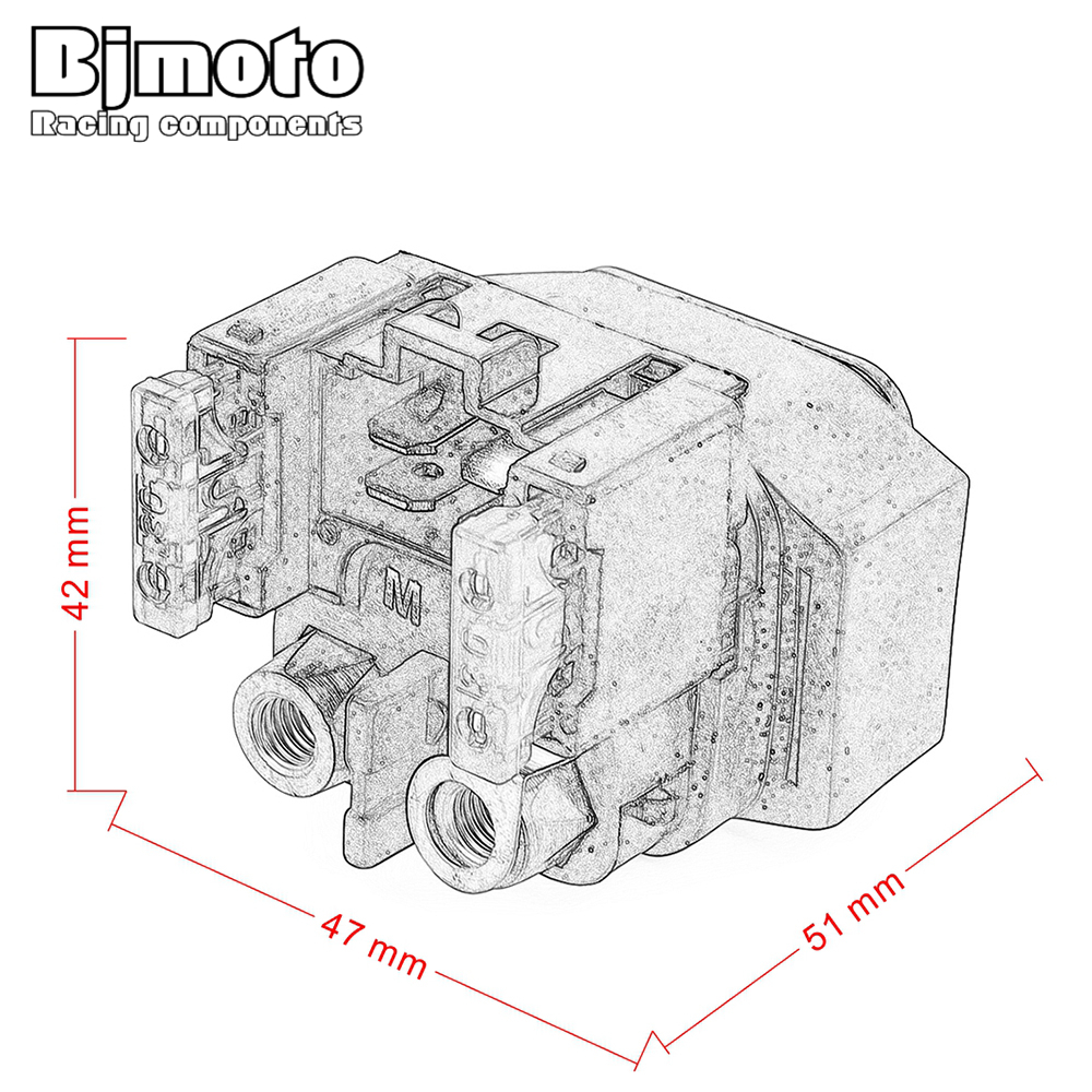 Solenoid Contactslot Startrelais Fit Voor Yamaha FZS 600 1000 S Fazer FZ1 FZ1S FZS 600 TDM-900 TDM900 VP 250 X-City
