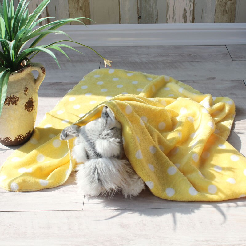 Zachte Huisdier Deken Warm Hond Kat Mat Fleece Pet Puppy Deken Handdoek Kleine Medium Grote Honden Katten Slapen Sofa Cover dierbenodigdheden