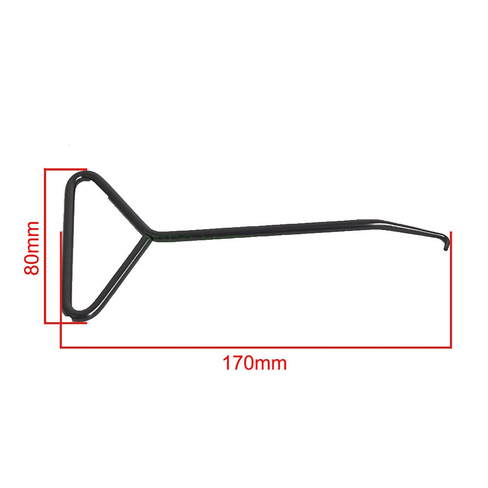 5 pçs universal motocicleta atv aço inoxidável tubo de escape suporte primavera gancho extrator ferramenta acessórios da motocicleta