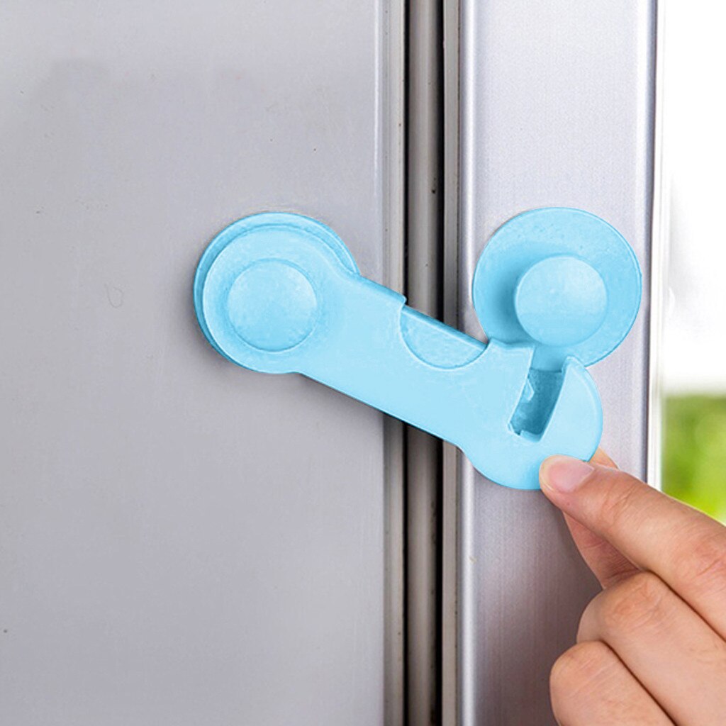 Child Lock Protection Of Children Locking Doors For Children's Safety Kids Safety Plastic Protection Safety Lock Gadgets #3G