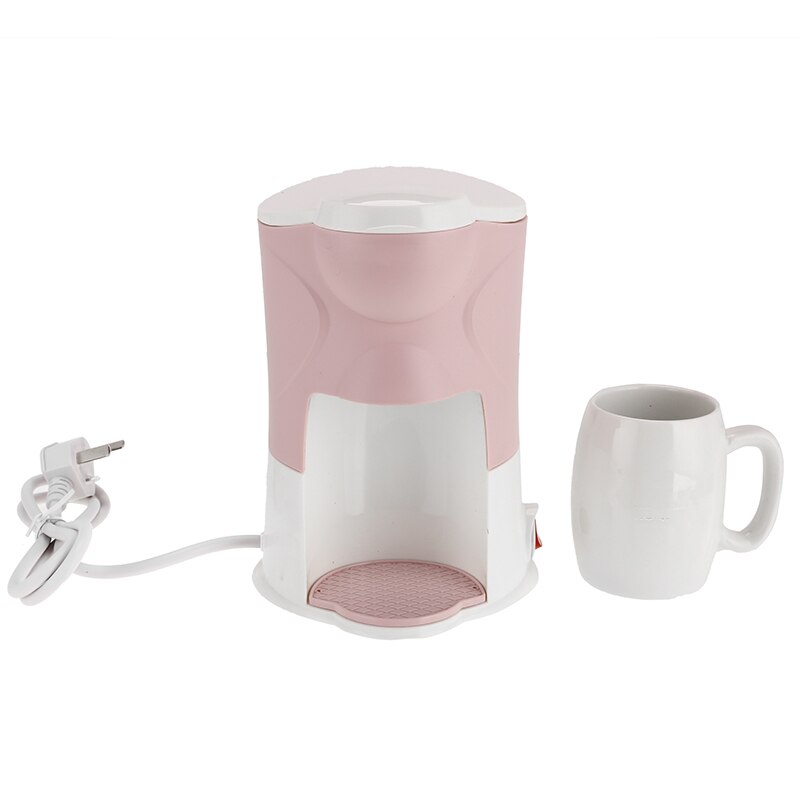 220V Coffee Maker Drip Type Semi-automatic Machine Cafe Americano Espresso Cafe Latte Maker Cappuccino 300W