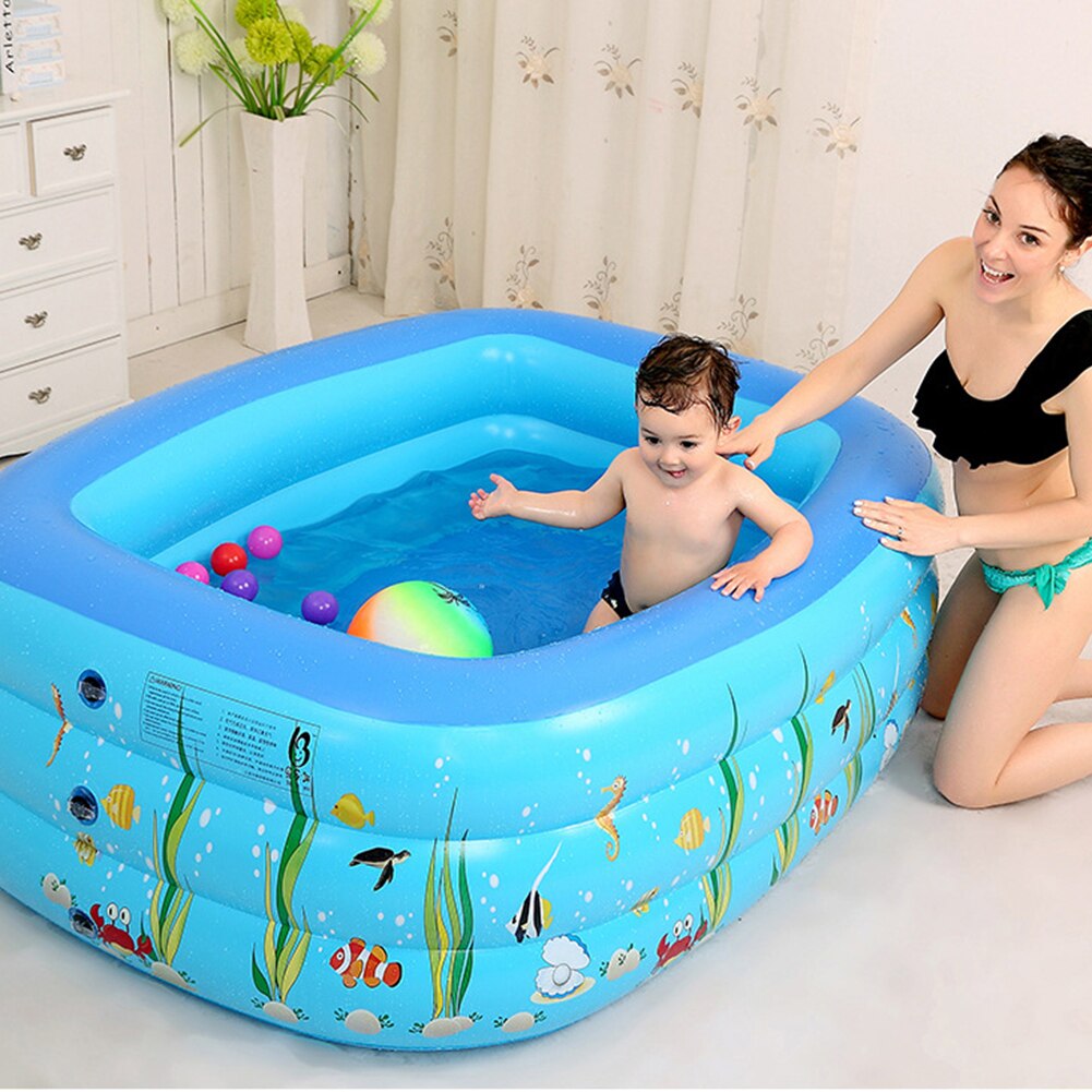 1.3M Zomer Baby Opblaasbaar Zwembad Kids Speelgoed Peuterbad Spelen Oceaan Ballenbad Draagbare Bad Kids Outdoors Sport Play speelgoed