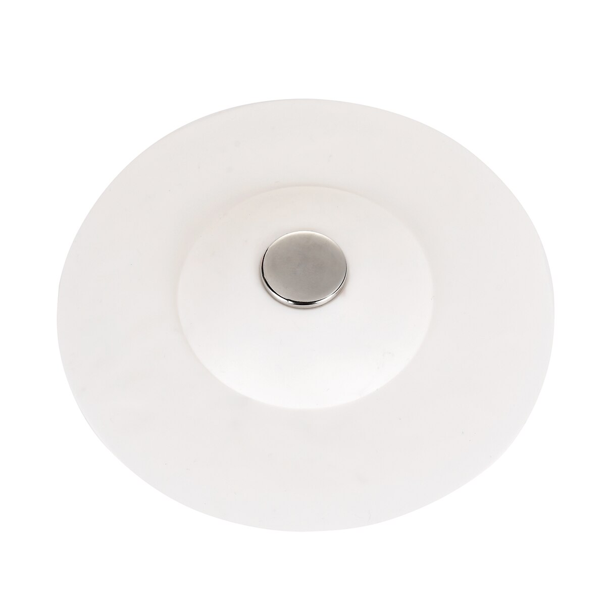 3/2/1Pcs Kitchen Sink Shower Hair Strainer Sink Stopper Sink Strainer Kitchen Bathroom Sink Plugs Drain Plug Hole Hair Catcher: White / 2PCS