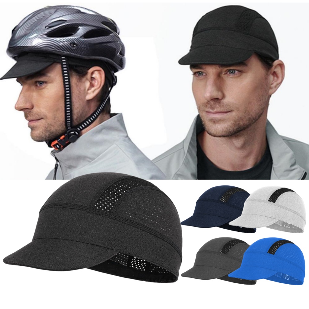 Gorra de Ciclismo con ala protección solar verano malla transpirable deportes sombrero de bicicleta de secado rápido hombres sombreros de bicicleta Gorra Ciclismo