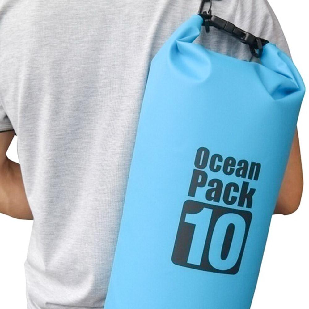 Bolsa de deriva de 2L-20L, bolsas de natación portátiles para deportes al aire libre, bolsa seca impermeable de PVC, almacenamiento de Kayak de pesca, mochila de playa