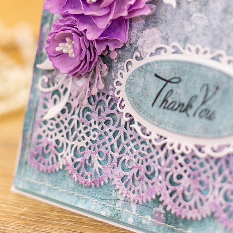 Borboleta laço flor folhas ramo oco em camadas quadrado redondo quadro de corte metal dados scrapbook cartões artesanato papel
