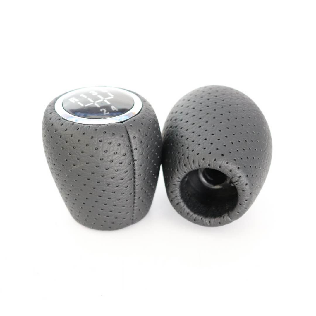 Perilla de palanca de cambios de cuero PU de 5/6 velocidades para Chevy Chevrolet Cruze , , , , , , , accesorios de coche de bola de mano