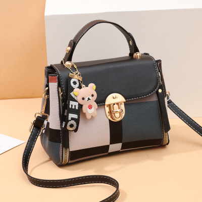 Femmes sac décontracté femmes sacs à main de luxe sac à main concepteur sacs à bandoulière nouveaux sacs pour femmes blanc Simulation cuir: black