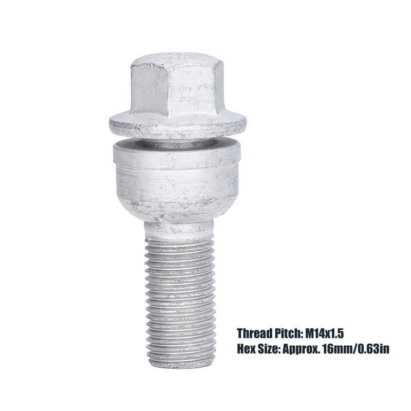 8R0601295A 16Mm Hex Wiel Sloten Schroef Wiel Lug Bout Voor Auto