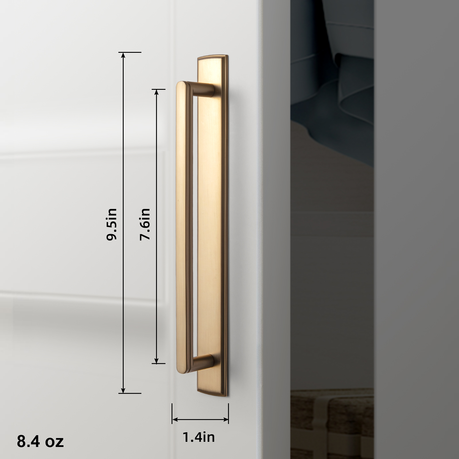 Antikk messinghåndtak med bakplate vintage deksel til møbelhåndtak skuff skap bar trekkhåndtak til hjemmet