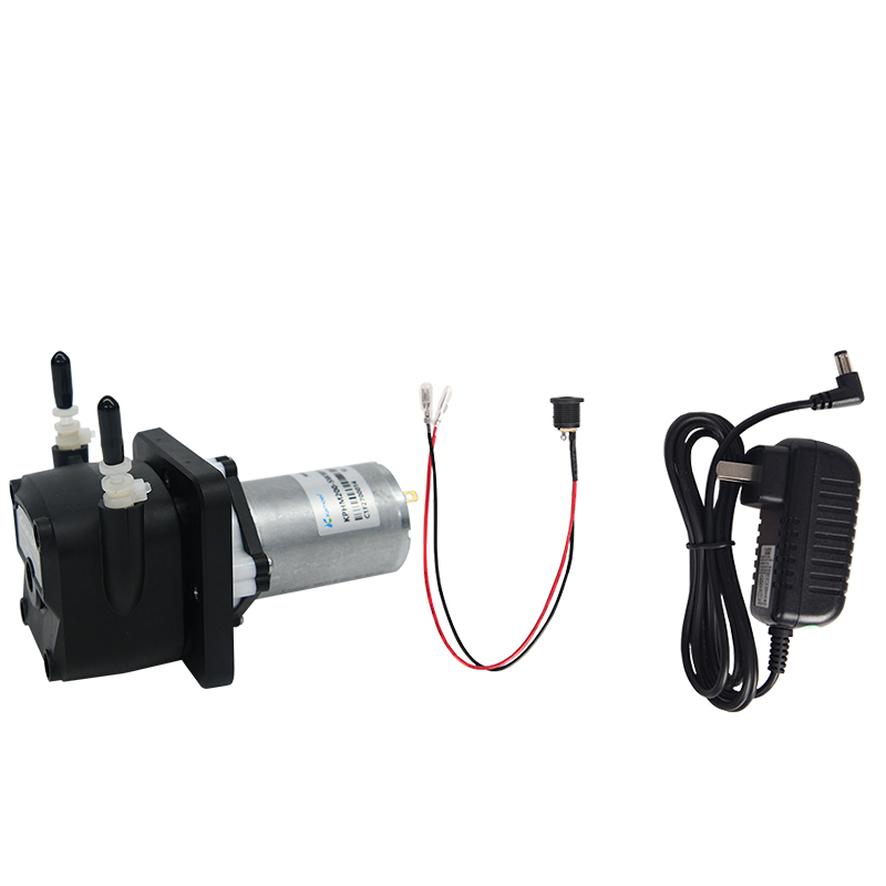 Kamoer Peristaltic Pump DC Brush Motor Water Pump with DC Line and Power Plug KPHM200/400/600 KPP2 KPP: Cyan / 220V / UK