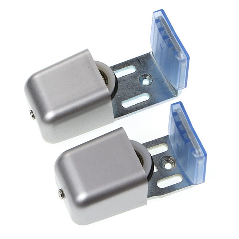 Mini skydedør spor hardware anti swinging lavt støj stald gulv guide stål solid automatisk hjem justerbar længde slidsing