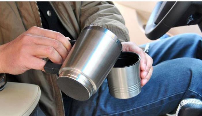 12v kjøleskap bil glass koke vann kjøretøy elektrisk auto glass 100 grader bilvarmer oppvarming vann bil kopp vann