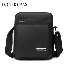 IVOTKOVA hommes sac de messager étanche hommes sac à bandoulière petit Nylon fermeture éclair sac bandoulière pour hommes sacs à main directe
