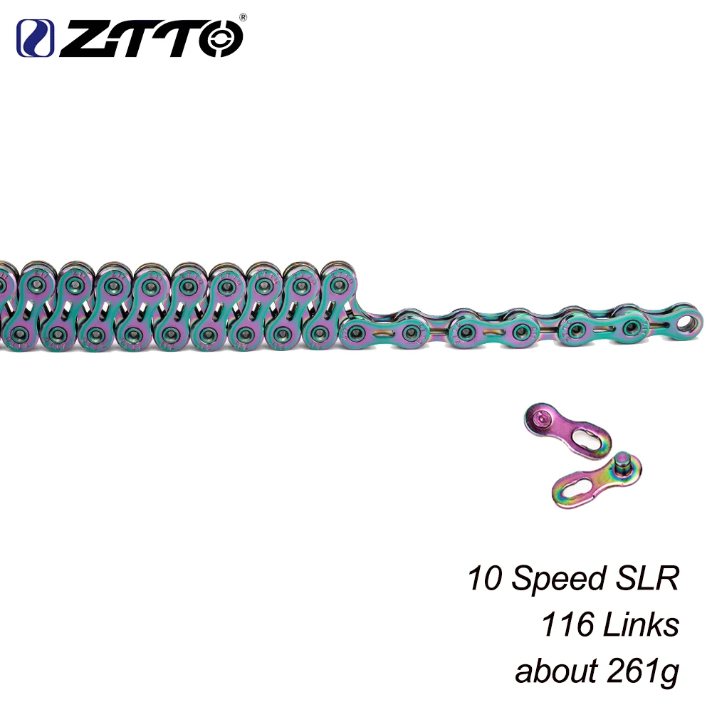 Ztto mtb bicicleta de estrada corrente colorida 8s 9s 10s 11s 12s corrente de velocidade universal corrente durável de alta qualidade com ligação faltante
