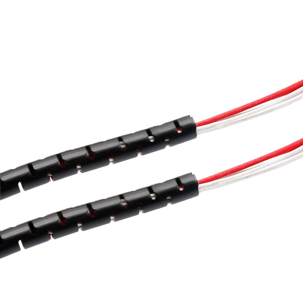 3D Printer parts RepRap spiral Wrapping Cable casing Flame retardant 2M Length ID 8mm Cable Sleeves Winding pipe wrapping band