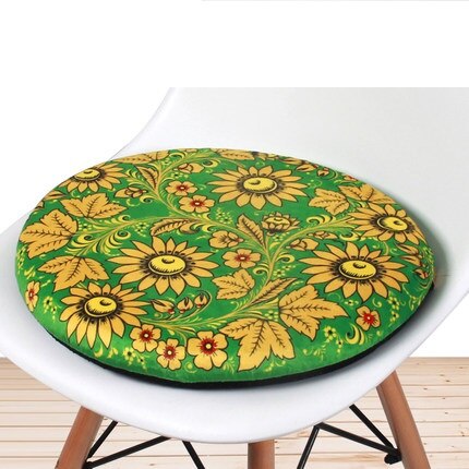 Geheugen katoen ronde pad rotan stoel ronde kruk ronde antislip kussen verdikking persoonlijkheid balkon mat venster pad: K