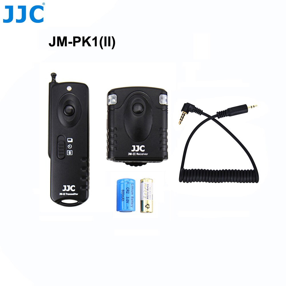 JJC Camera Shutter Release 16 Radio Channel 433MHZ RF Wireless Remote Controller for PENTAX KP/K-70: Default Title