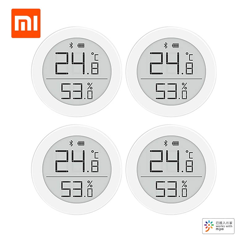 Xiaomi QingPing Digital bluetooth Thermometer Hygrometer 0~50 Electronic Ink Screen 30 Days Automatic Recording With Mijia app