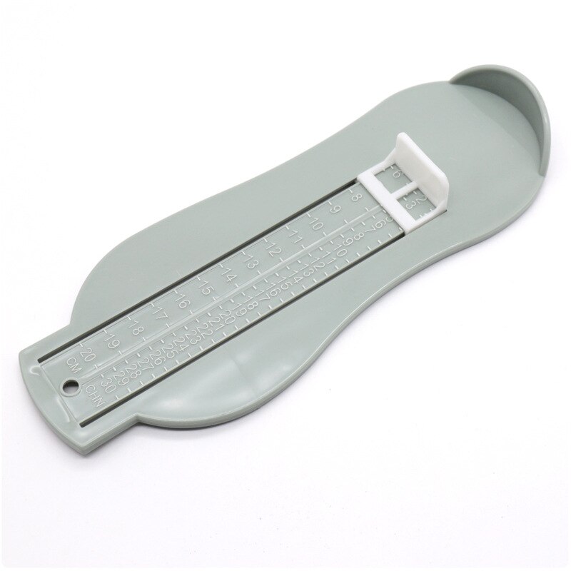 Aag Baby Voet Maatregel Heerser Kind Voet Lengte Maatregel Gauge Schoenen Maat Meten Apparaat Kids Schoenen Fittings Rekenmachine Tool: MAAG566-blue