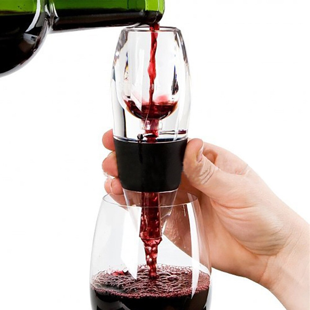 Aérateur de vin rouge filtre décanteur magique vin essentiel aérateur rapide trémie de vin ensemble de filtres vin équipement essentiel Pour bouteille